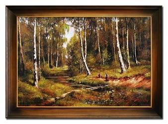 Obraz "Iwan Iwanowicz Szyszkin " ręcznie malowany 76x106cm