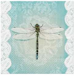 Pl Serwetki Romantic Dragonfly