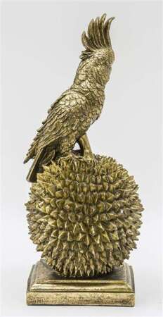 Art.Dekoracyjny Bond Złota Papuga 44x18cm