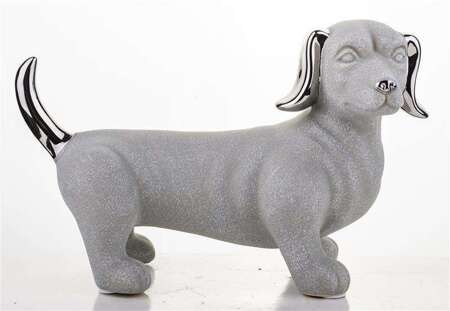 Figurka Pies ceramiczny H: 15 cm