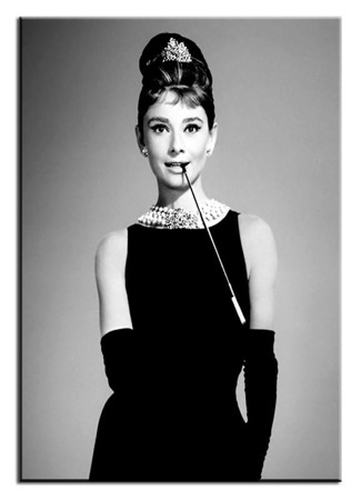 Obraz "Audrey Hepburn" reprodukcja 50x70 cm