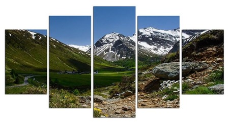 Obraz "Krajobrazy" reprodukcja 45x70cm x2, 45x100cm x2, 45x120cm