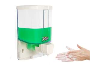 Dozownik ręczny ścienny do mydła żelu z pompką 